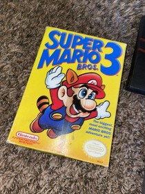 Super Mario Bros. 3 Nintendo NES GIOCO + SCATOLA senza manuale