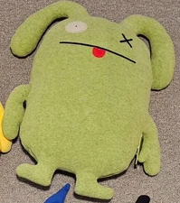 2017 Uglydoll Ox Green Plush Medium 22” Stuffed Animal Toy Hasbro Ugly Dolls