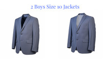 2 Two Boys Blazers Size 10 Michael Kors Navy AND Cat Jack Black
