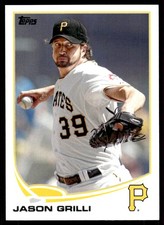 Jason Grilli 2013 Topps #174 Pirates MLB READ FREE SHIPPING AutographDen