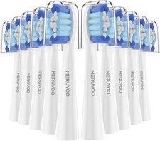 10Er MERUYOO Ersatzb&uuml;rsten Kompatibel Mit Oral-B Pulsonic Aufsteckb&uuml;rstenErsatz