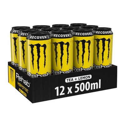 Monster Energy Rehab Tea Lemonade Dose 500ml 12er Packung