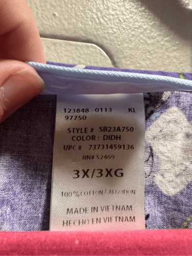 SB Scrubs Scrub Top Donna Fantasia Viola Taglia 3X - Foto 7 di 11