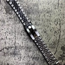 20mm 316L Jubilee Style Bracelet Band Fits Tudor Black Bay Chrono M79360B-002