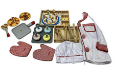 Melissa  Doug Food Accessories Pot Holders Oven Mitts Birthday Cake Utensils