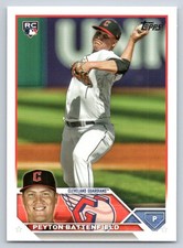 2023 Topps Peyton Battenfield #US267 Cleveland Guardians