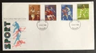 GB 1980 Sport Unaddressed FDC First Day of Issue Cancel