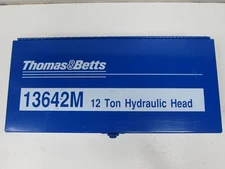Thomas & Betts 13642M 12 Ton Hydraulic Crimping Head - STEEL CARRYING CASE ONLY