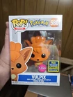 Funko Pop! Vinyl: Pokémon - Vulpix (Flocked) - GameStop San Diego Comic Con...