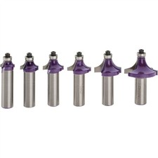 H5572 Roundover 6 Pc. Set, 1/2" Shank
