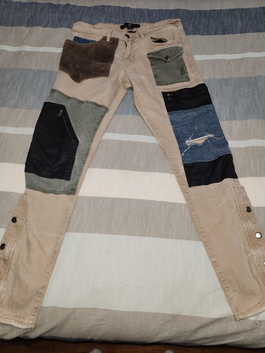 JORDAN CRAIG Patchwork Hose Herren LEGACY EDITION Gr. 34/32 ROSS - Bild 1 von 12
