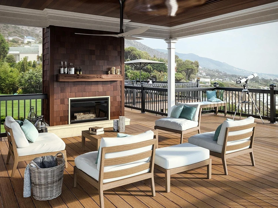 Paquete de 61 balaustres de cubierta 32,25&#8221;, balausta metálica rectangular hueca negra gruesa Foto 4 de 4