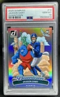 2025 Panini Donruss Jaxson Dart Downtown! SP RC Rookie #14 Giants PSA 10