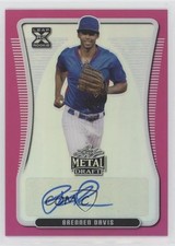 2020 Leaf Metal Draft Pink Rainbow 2/20 Brennen Davis #BA-BD1 Auto 10ow