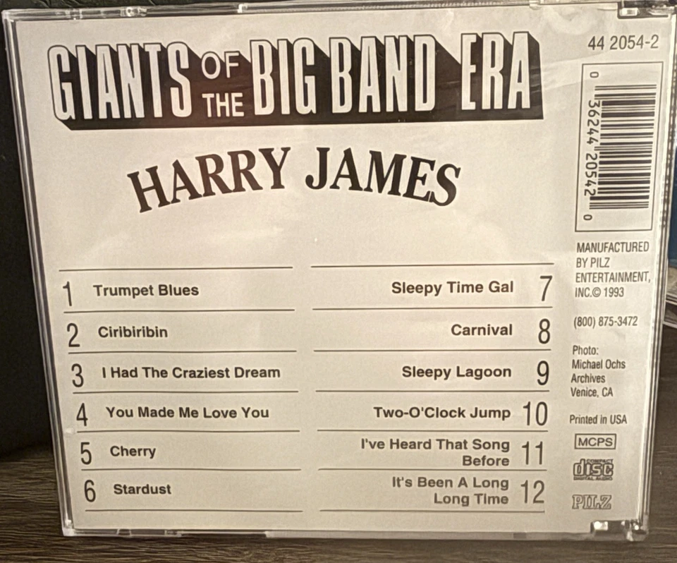 Harry James – Giants of the Big Band Era CD | LaserLight Digital | Sealed Foto 2 de 2