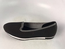 Skechers Women's Cleo Jogger Quick Wit Slip On Casual Ballet Flats Black Sz 8.5