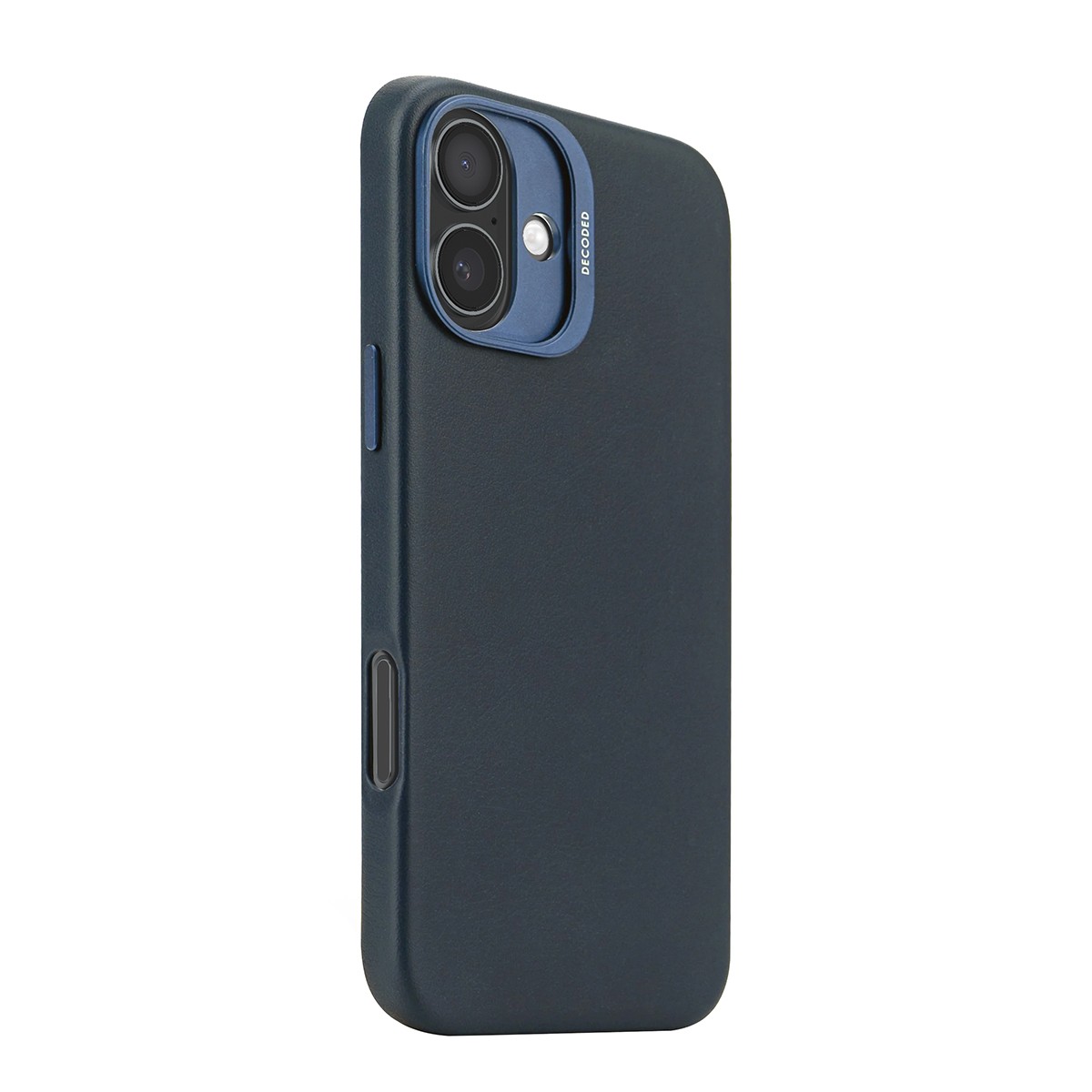 Coque iPhone 16 Plus antichoc en cuir résistant aux chutes et rayures