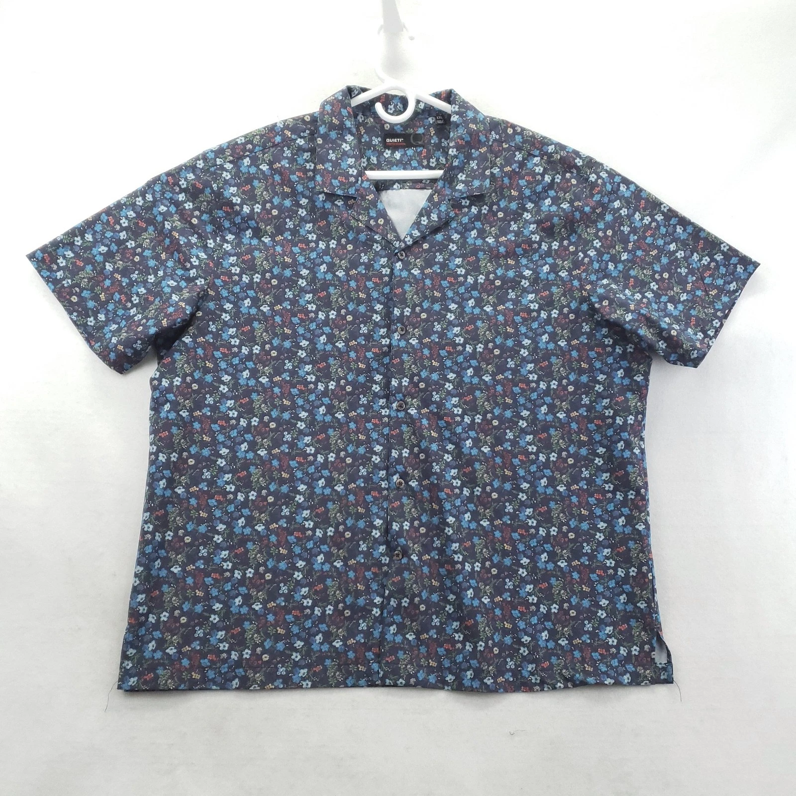 QUIETI Shirt Mens 2XL Multicolor Floral Short Sleeve Button Front Stretch Casual
Opens in a new wind