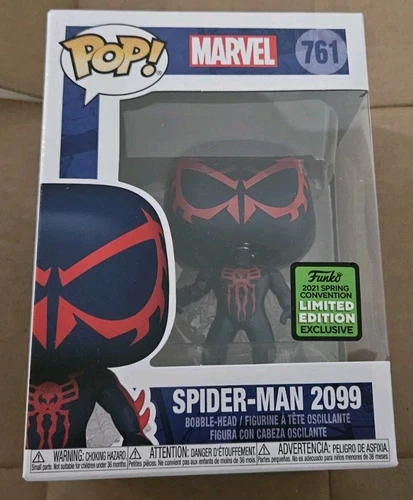 Funko Pop Spider-man 2099 #761 2021 Spring Convention Exclusive