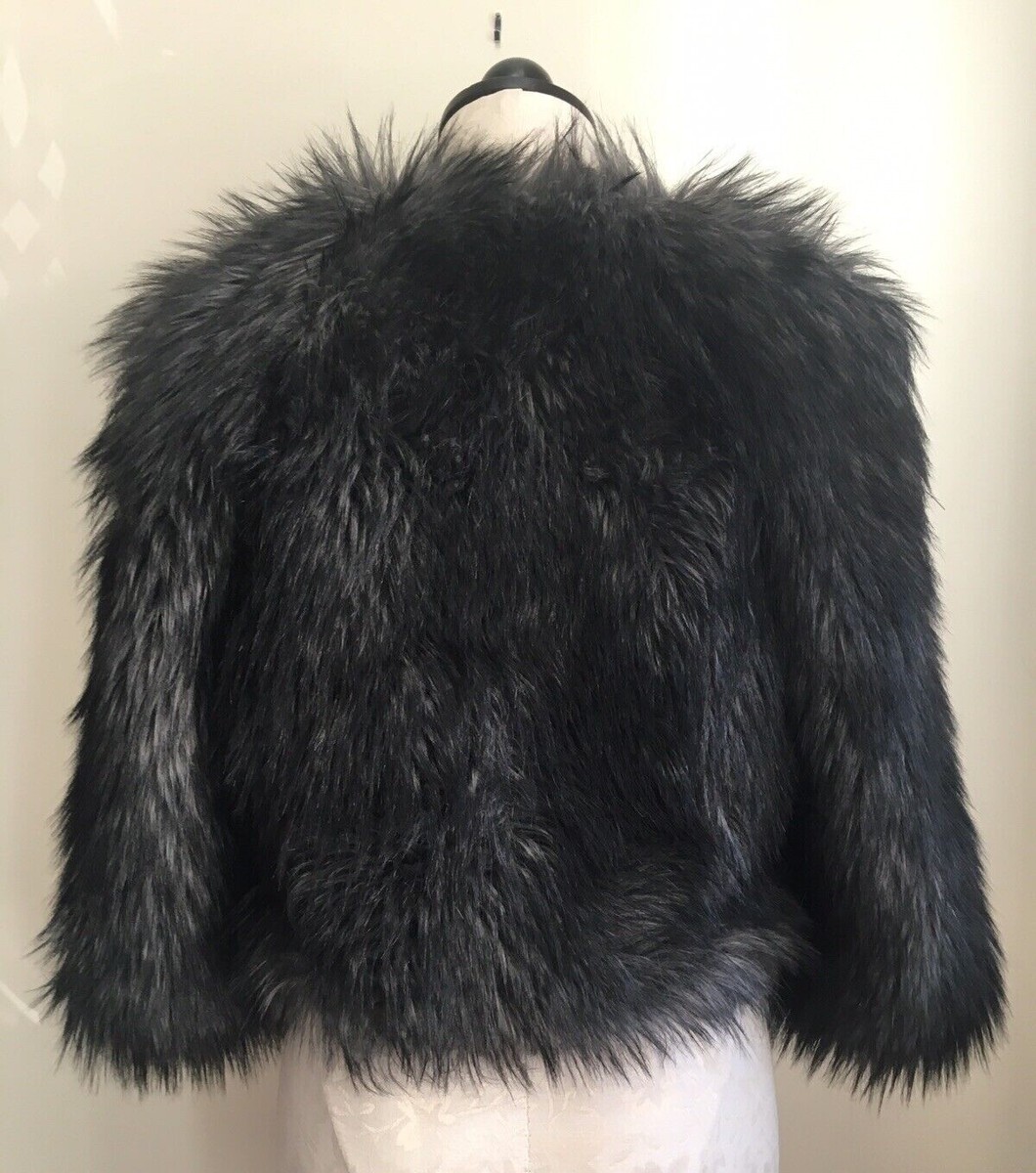 ジャケット・アウター rosemuse fullfy faux fur short coat gray fullfy faux fur short coat【gray】 – BUNNY APARTMENT