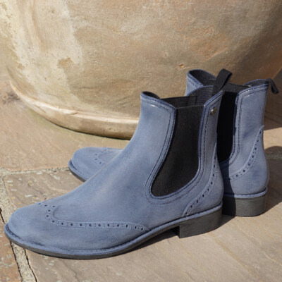 DAMEN STIEFELETTEN GARTEN GUMMISTIEFEL STIEFEL REGEN SCHUHE