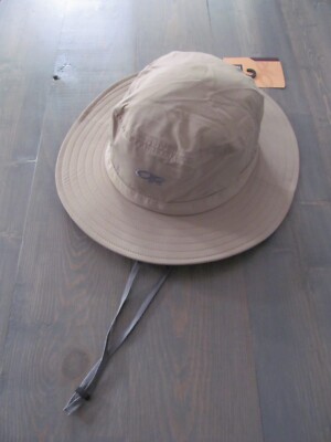 Outdoor Research Kids Helios Medium Large Sun Hat Hiking Khaki