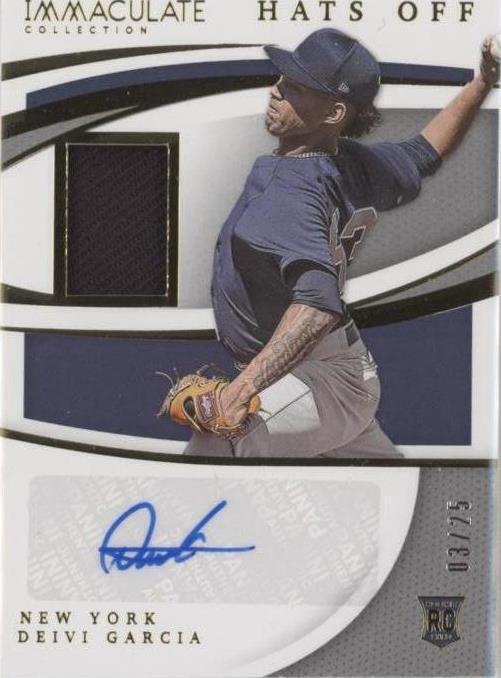 2021 Panini Immaculate Collection - Deivi Garcia #HO-DG - 1 of 1