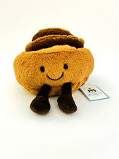 Jellycat Amuseables Cinnamon Bun, Rare Finding Jellycat Amuseables Plush New