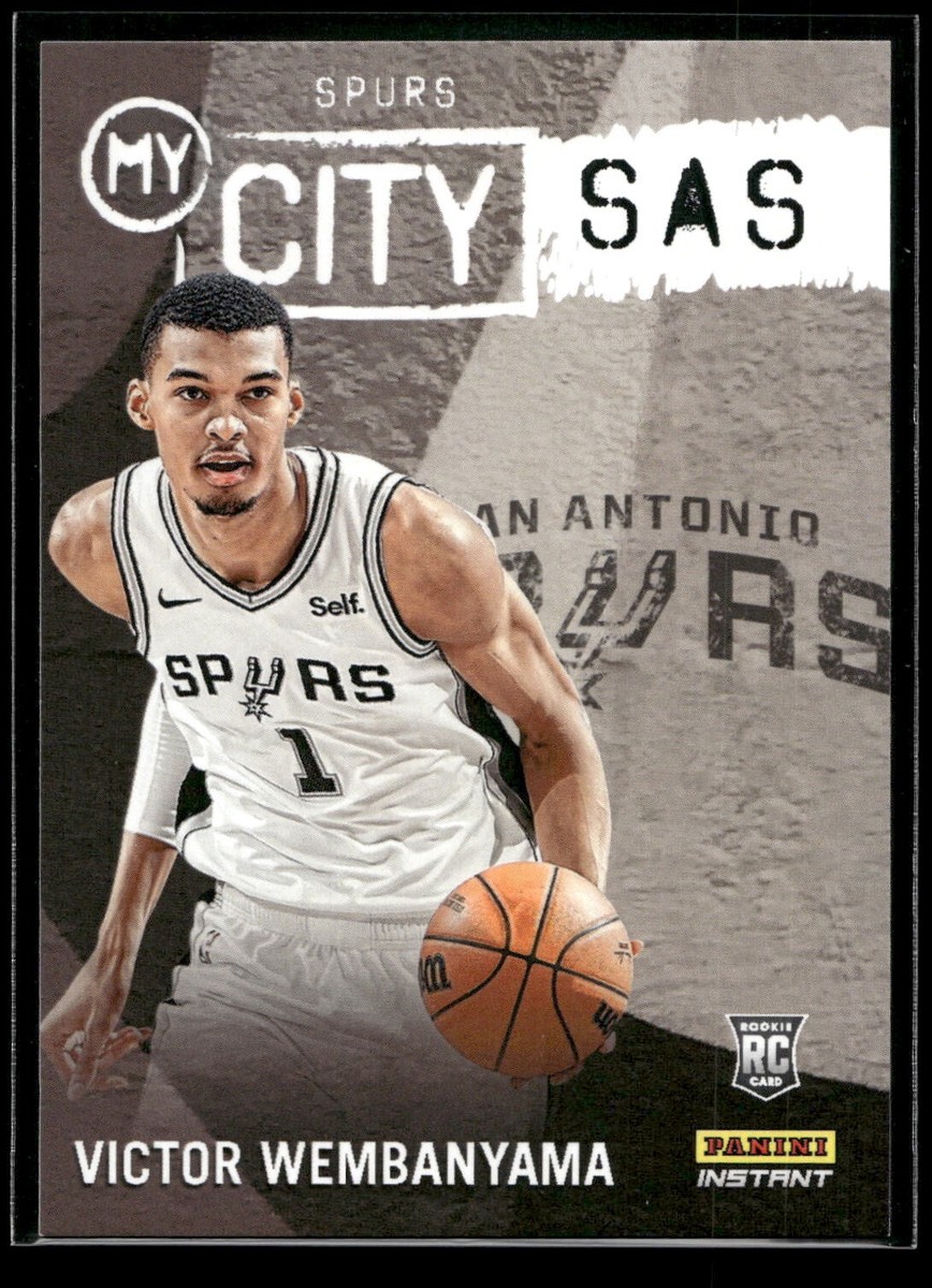 2023-24 Panini Instant Victor Wembanyama ROOKIE MY CITY 1