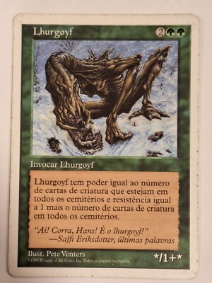 Lhurgoyf - 5th Edition Core Set - Magic the Gathering MTG Nice!