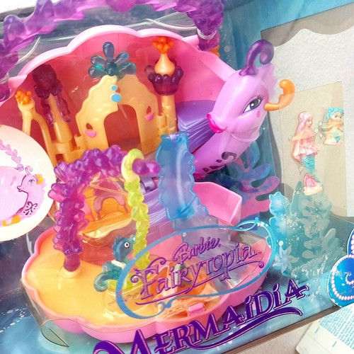 BARBIE MERMAIDIA FAIRYTOPIA: SHELLIE GEHEIME MUSCHEL. MINI POLLY POCKET STYLE! Neu in OVP - Bild 1 von 3