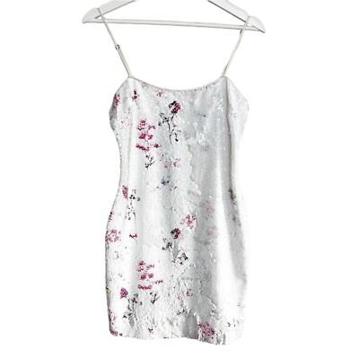 Likely Reese Floral Sequin Mini Dress