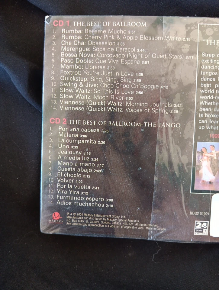 BALLROOM Shall We Dance INSTRUCTION Many styles CD +DVD SET BRAND NEW SEALED Foto 3 de 4