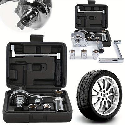 Car Tire Disassembly Labor-Saving Force Wrench for Loosening Car Tire Lug Nuts