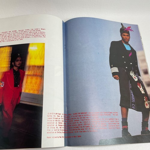October 1984 i-D magazine No. 19 Anne Pigalle The Inside Out New Wave Fashion - Picture 6 of 7