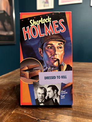 Sherlock Holmes - Dressed to Kill (VHS) - Basil Rathbone 86162777738| eBay Sherlock Holmes - Dressed to Kill (VHS) - Basil Rathbone 86162777738| eBay