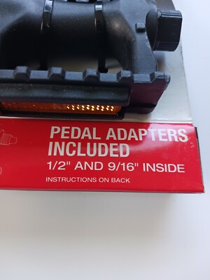 Paire pédales VTT BTT Acier Filetage W-9/16