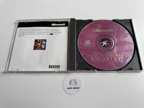 Microsoft Encyclopédie Encarta 97 - Logiciel PC Windows 95 - FR - Photo 2/3