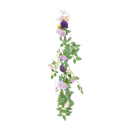10 PCS Modern Wedding Chair Decorations, Wedding Aisle Floral Artificial Flowers - Picture 12 of 14
