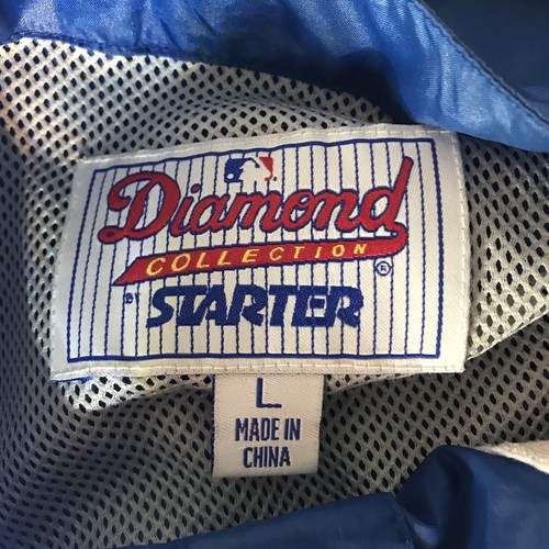 Coupe-vent vintage Chicago Cubs Starter Diamond Collection manches courtes taille L - Photo 3/4
