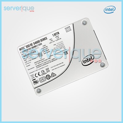 Intel DC S4600 Series 1.92TB SATA 6Gbps 3D NAND TLC 2.5'' SSDSC2KG019T7 SSD