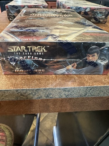 NOS Fleer Star Trek The Card Game Starfleet Maneuvers Expansion Set - 3 Boxes - Picture 19 of 24