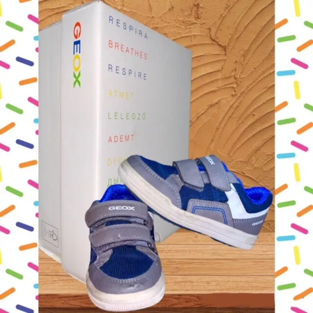 Sorprendido Superar Endulzar GEOX Sneakers Kids Boys Girls Respira with Box Athletic Shoes | eBay