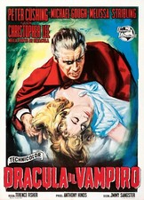 Dracula movie poster b - 12 x 17 inches - Christopher Lee