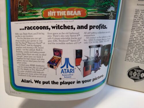 Play Meter Magazine June 1977 Pinball & Arcade Game Atari Atarians Playmatic Rio - Picture 3 of 12