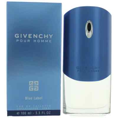 Blue Label by Givenchy Pour Homme for Men EDT 3.3 FL OZ/ 100 ML Spray New In Box