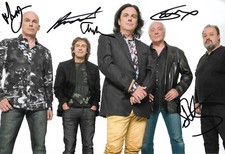 Marillion autographs fully signed 20x30 cm picture