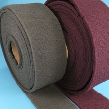 Schleifvlies Rolle Vliespads K&ouml;rnung 280 + 600 Vlies St&uuml;ck Rolle Edelstahl VA
