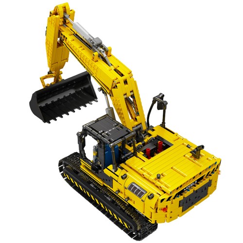 MOULE KING 13112 technique voiture pelle moteur excavatrice blocs de serrage jouet MOC - Photo 9/23