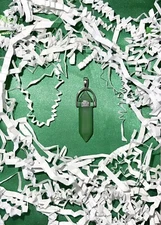 Hexagonal Chakra Pendant with 18” Stainless Steel Chain 